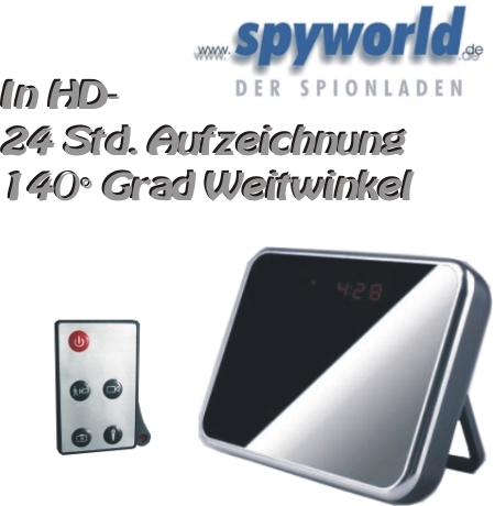 Spionkamera vom feinsten, 24 Std-Aufnahme in HD, 140° Grad Objek Spionkamera vom feinsten, 24 Std-Aufnahme in HD, 140° Grad Objek
